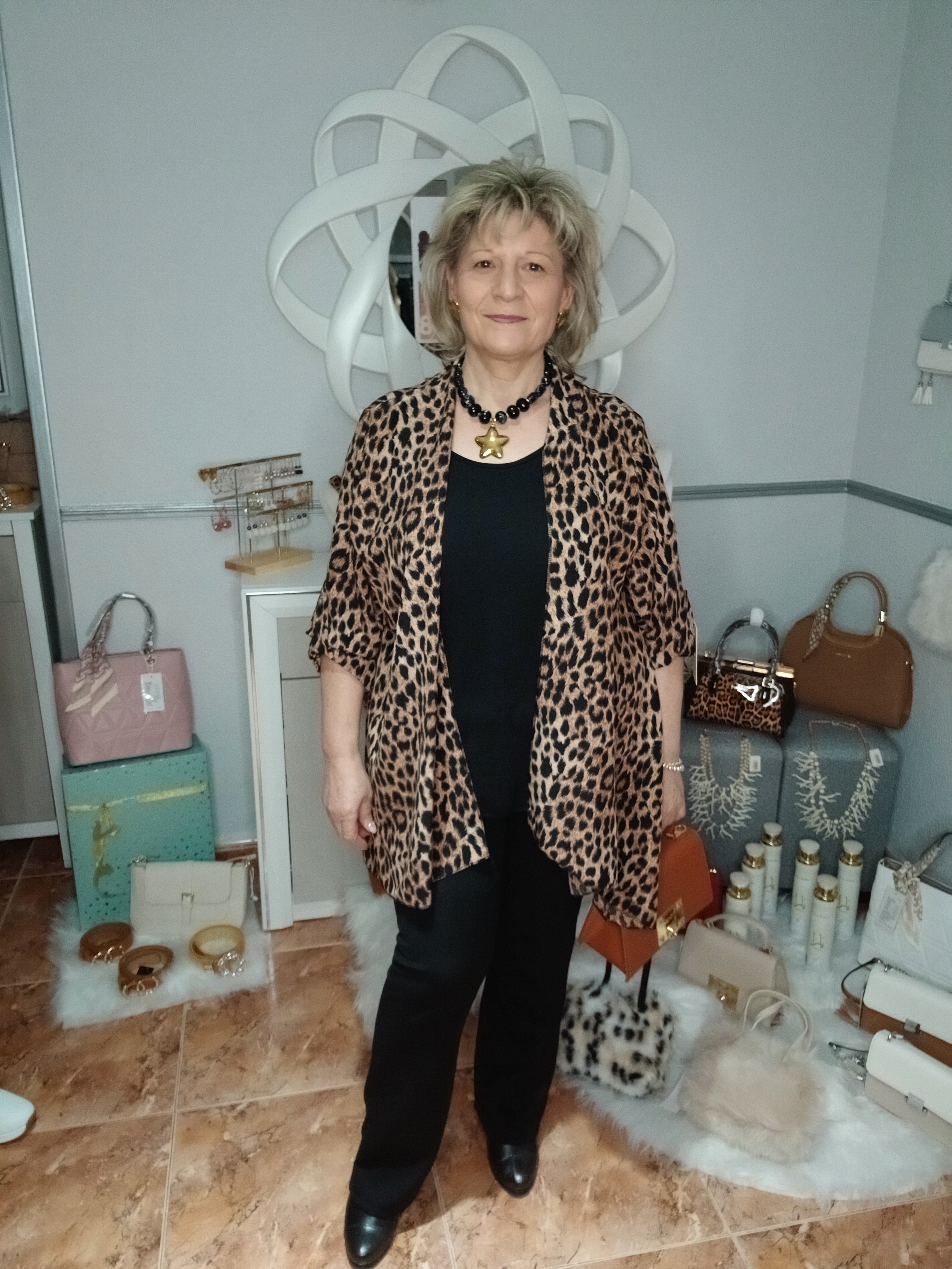 KIMONO ANIMAL PRINT