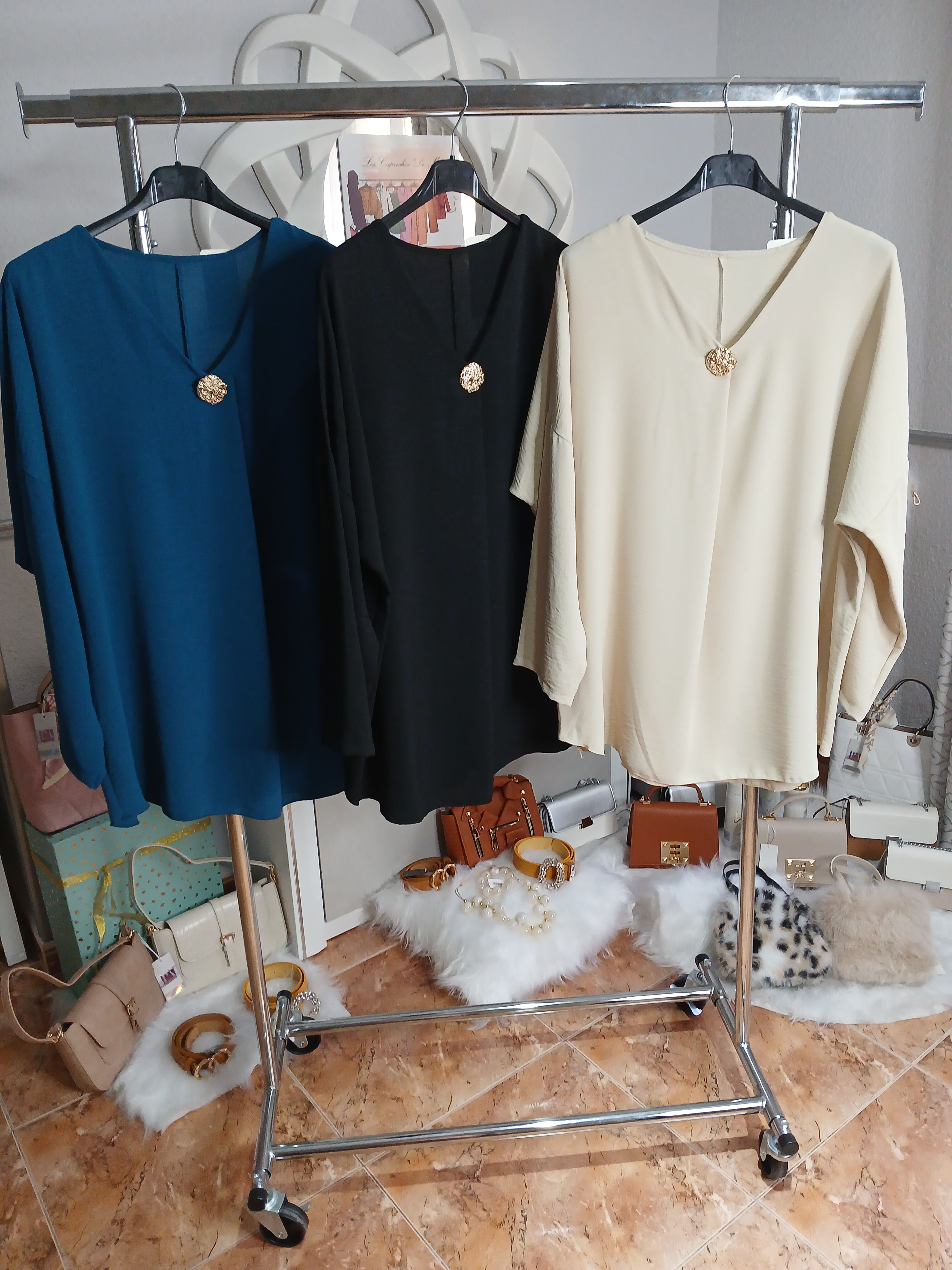 CAMISETA CASUAL BOTON