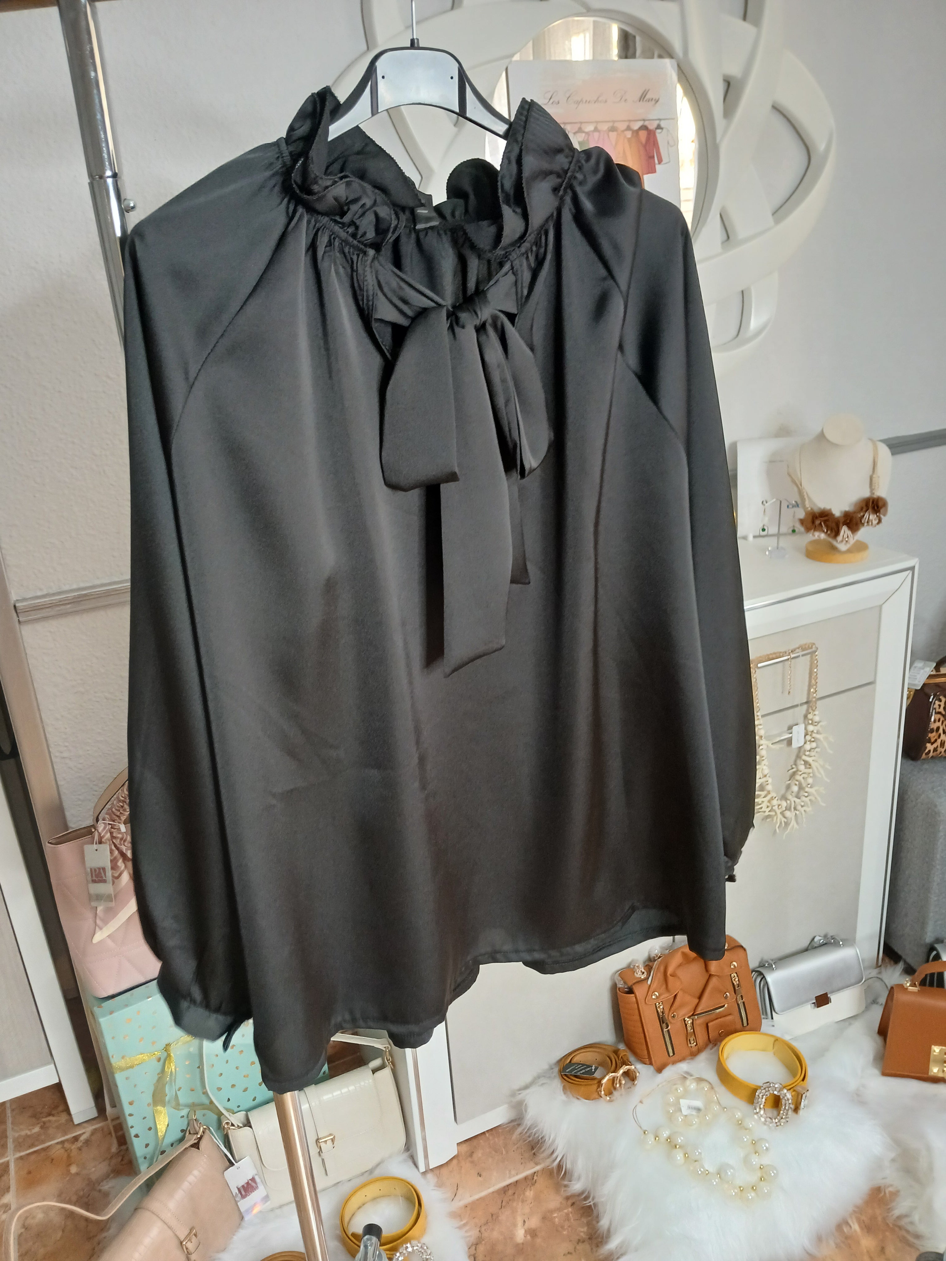 CAMISA LAZO SATEN