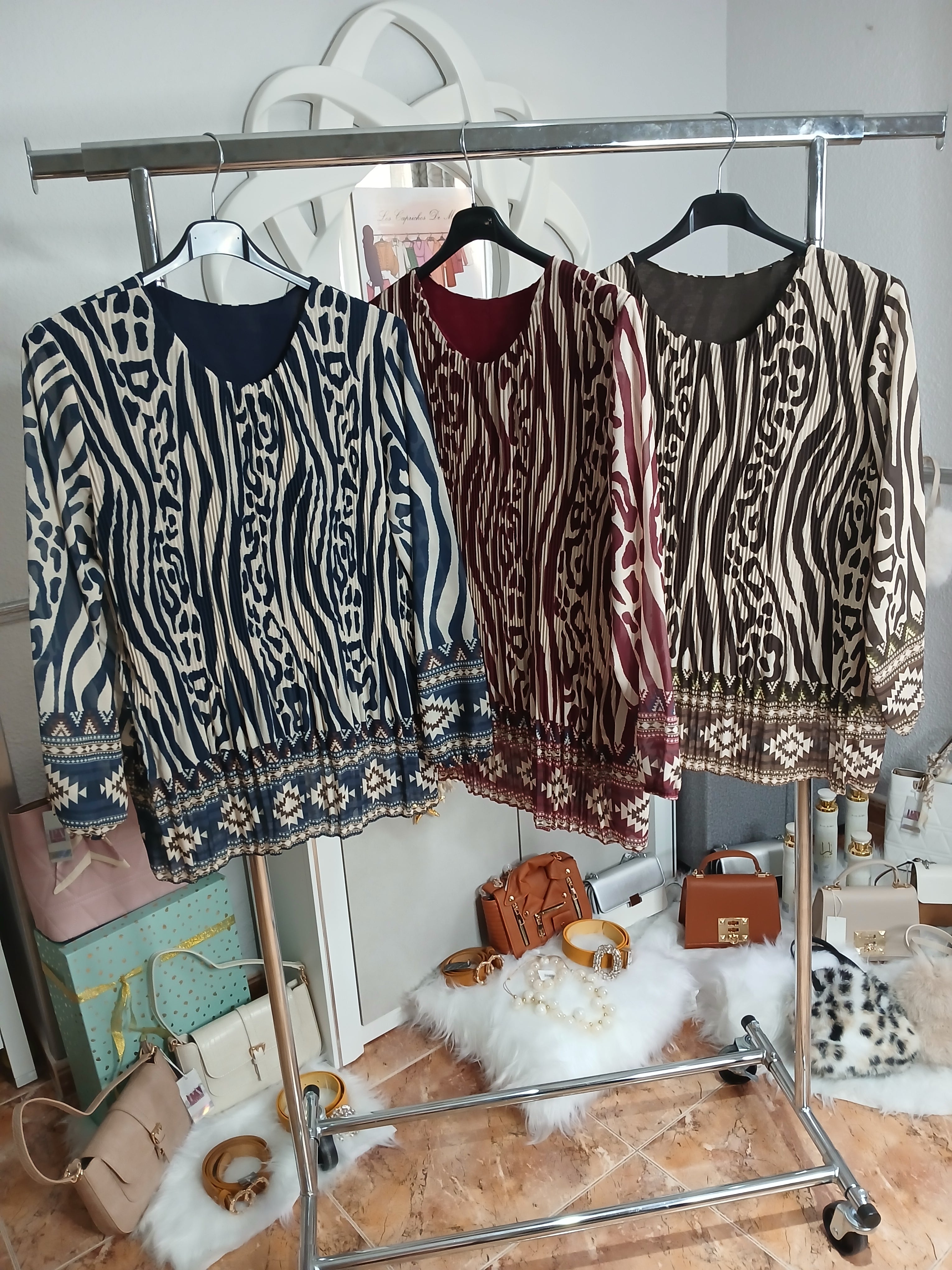 CAMISA ANIMAL PRINT ESTAMPADA