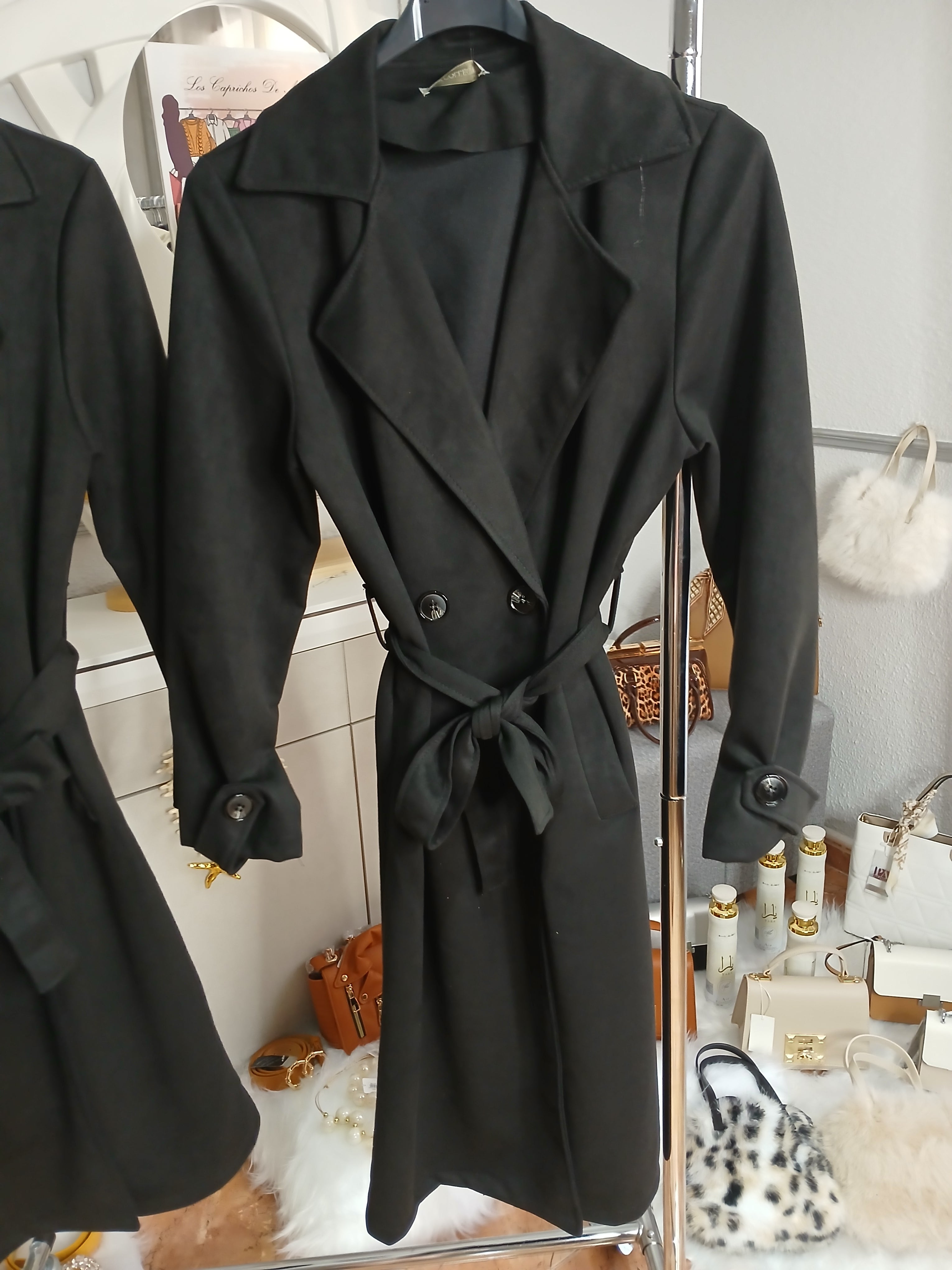 GABARDINA ANTE ABOTONADA
