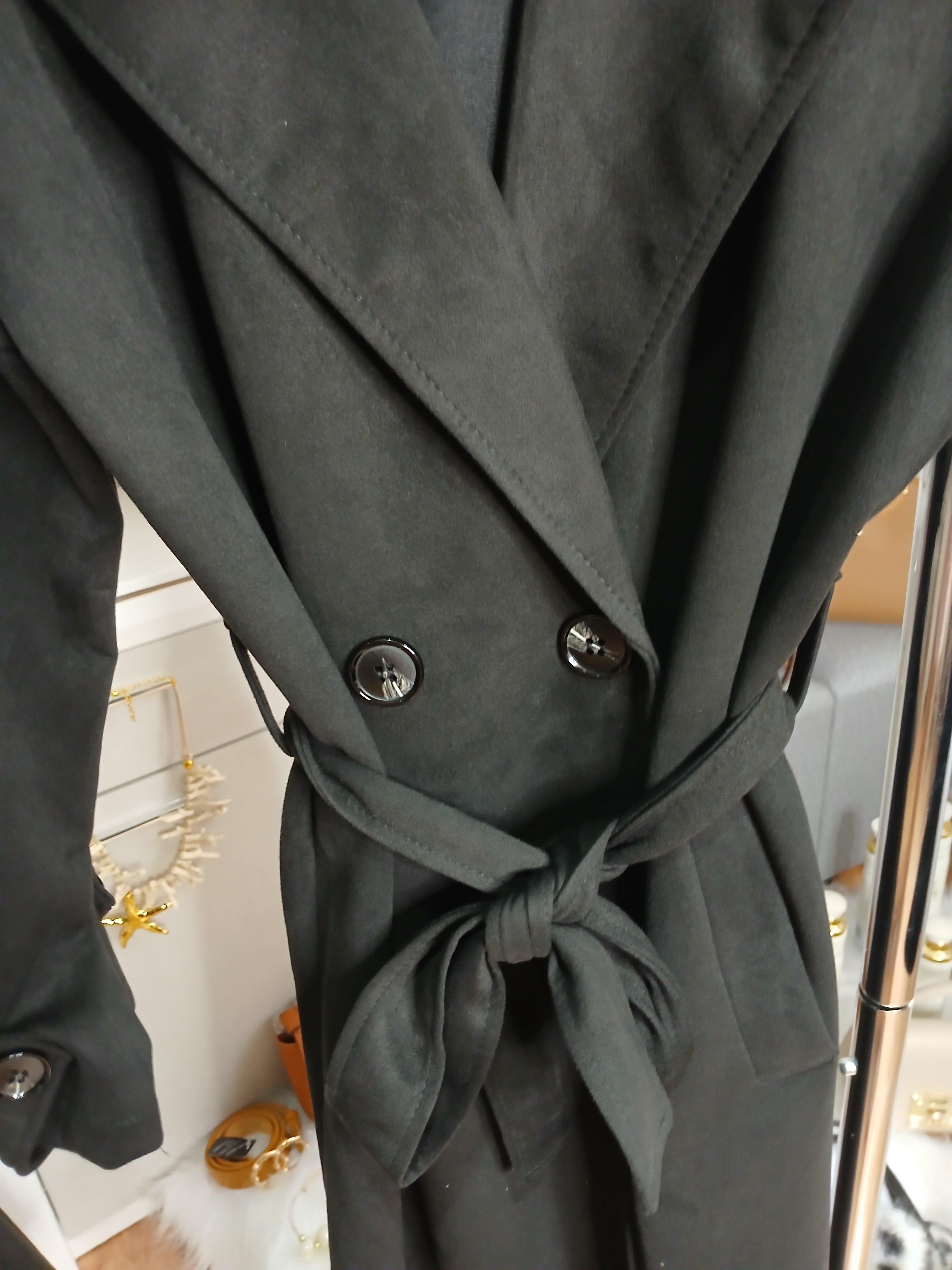 GABARDINA ANTE ABOTONADA