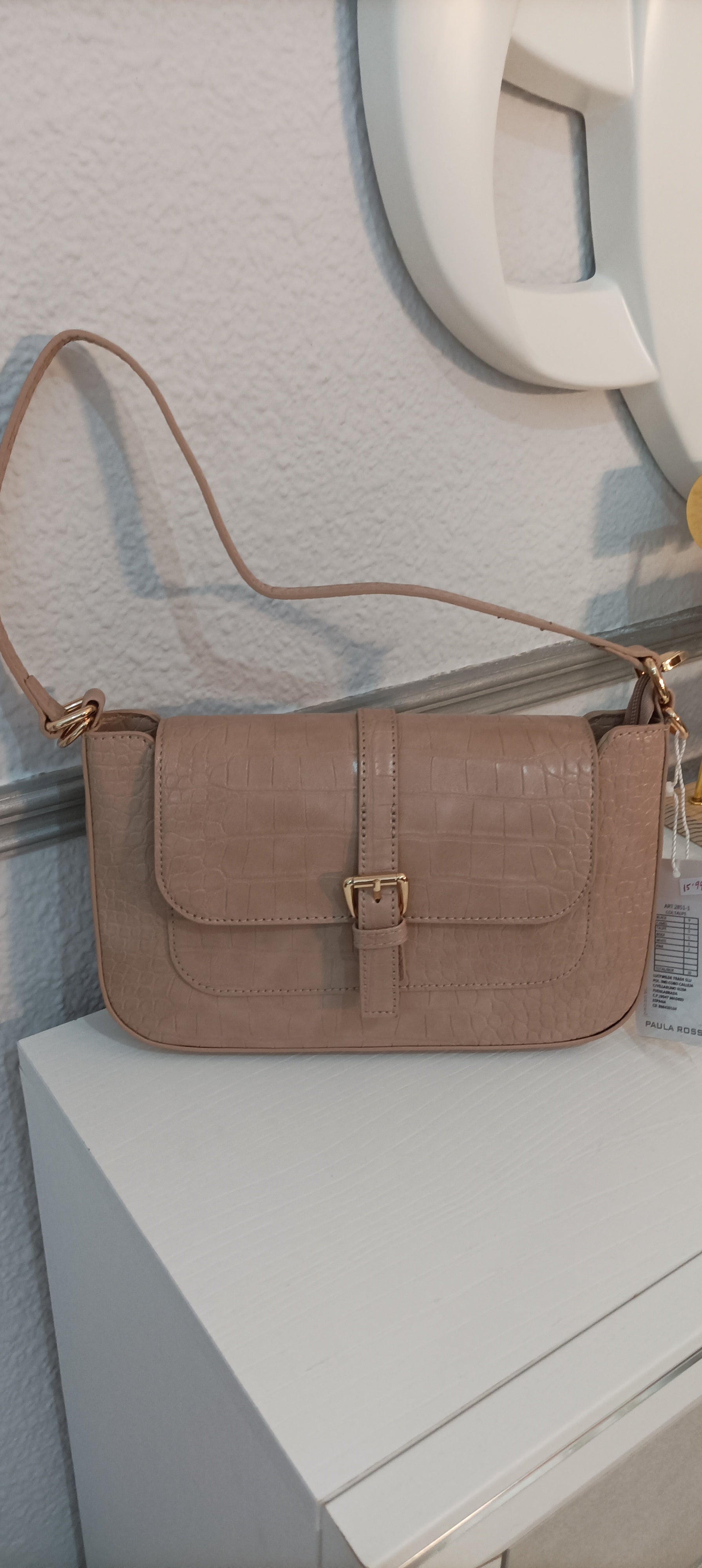 BOLSO ESTILO COCODRILO