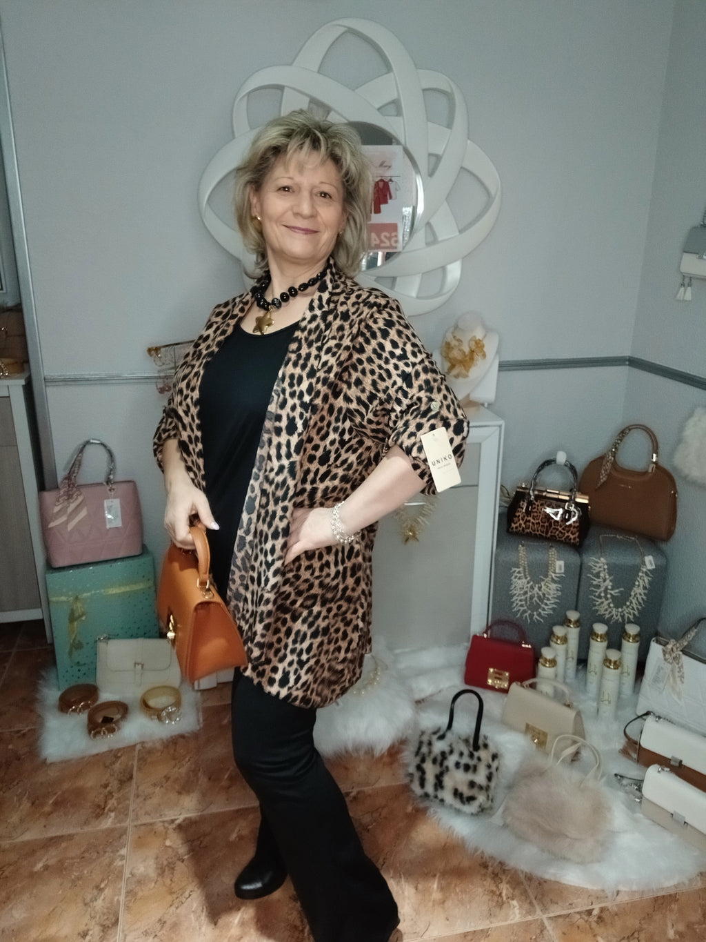 KIMONO ANIMAL PRINT