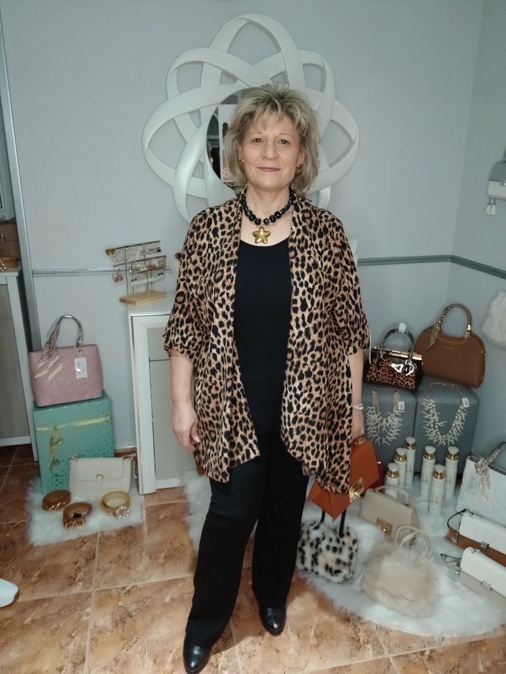 KIMONO ANIMAL PRINT