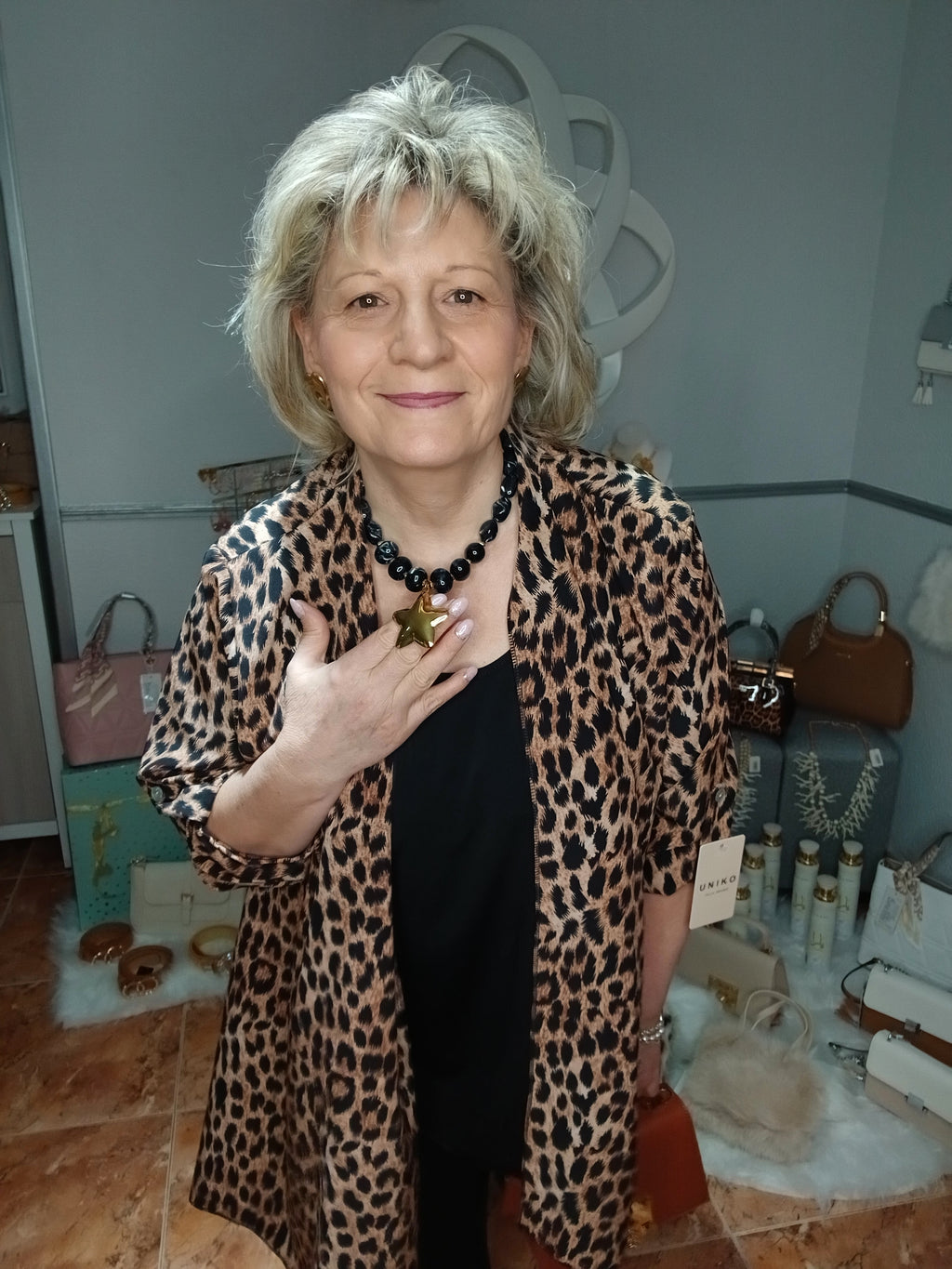KIMONO ANIMAL PRINT