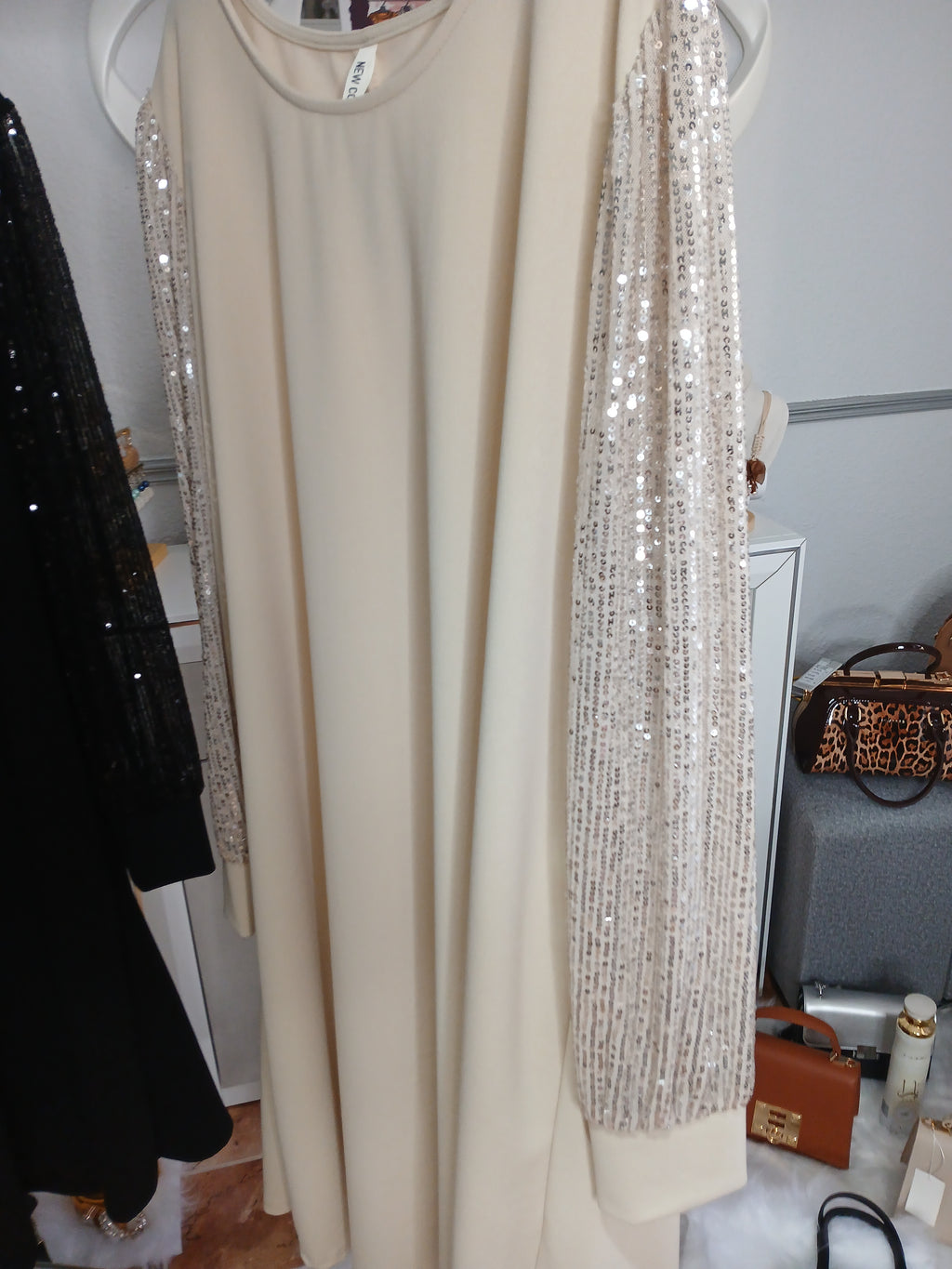 VESTIDO LENTEJUELAS