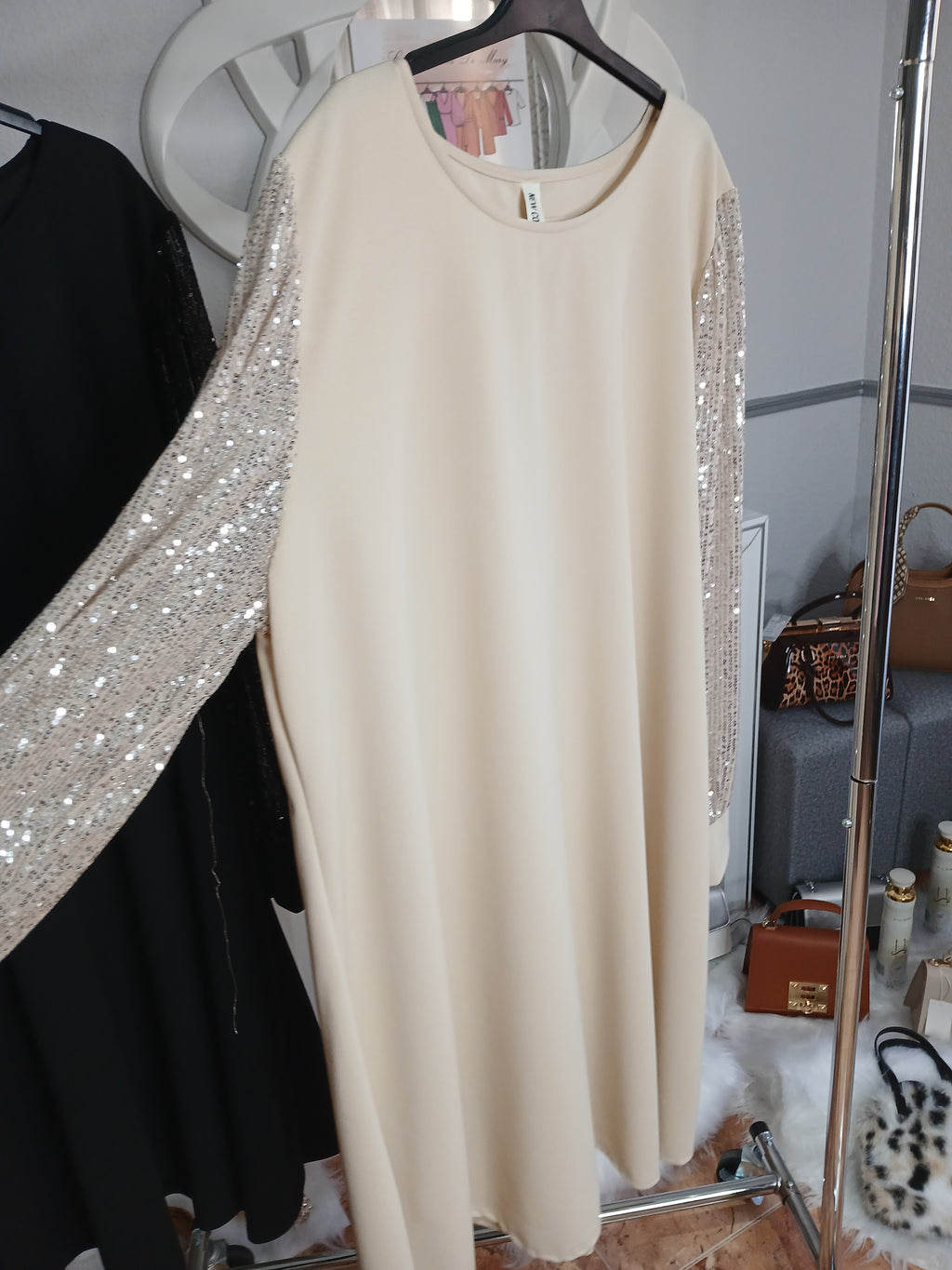 VESTIDO LENTEJUELAS
