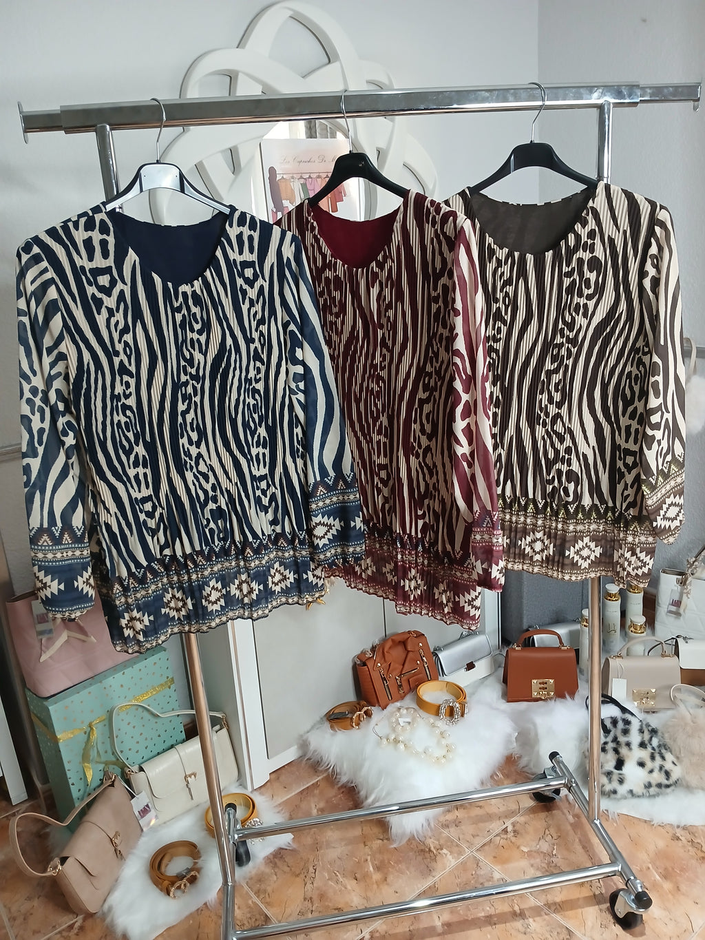 CAMISA ANIMAL PRINT ESTAMPADA