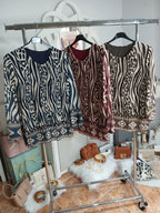 CAMISA ANIMAL PRINT ESTAMPADA