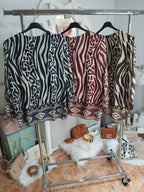 CAMISA ANIMAL PRINT ESTAMPADA