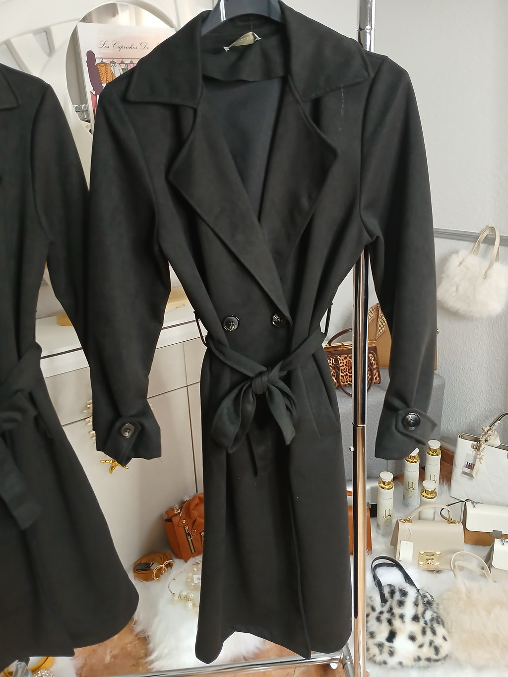 GABARDINA ANTE ABOTONADA