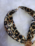 COLGANTE CORAZON ANIMAL PRINT