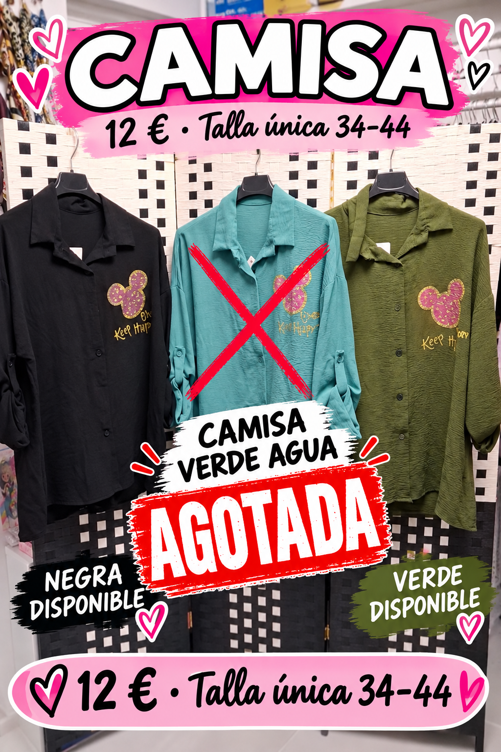 CAMISA MICKEY
