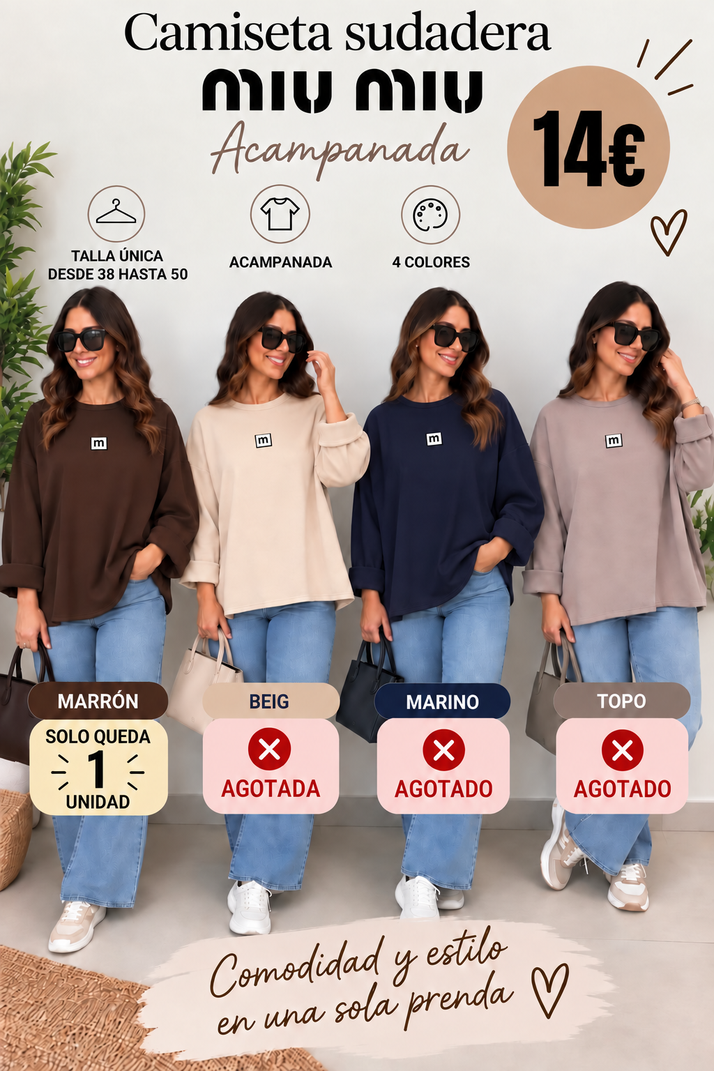 SUDADERA MIU MIU