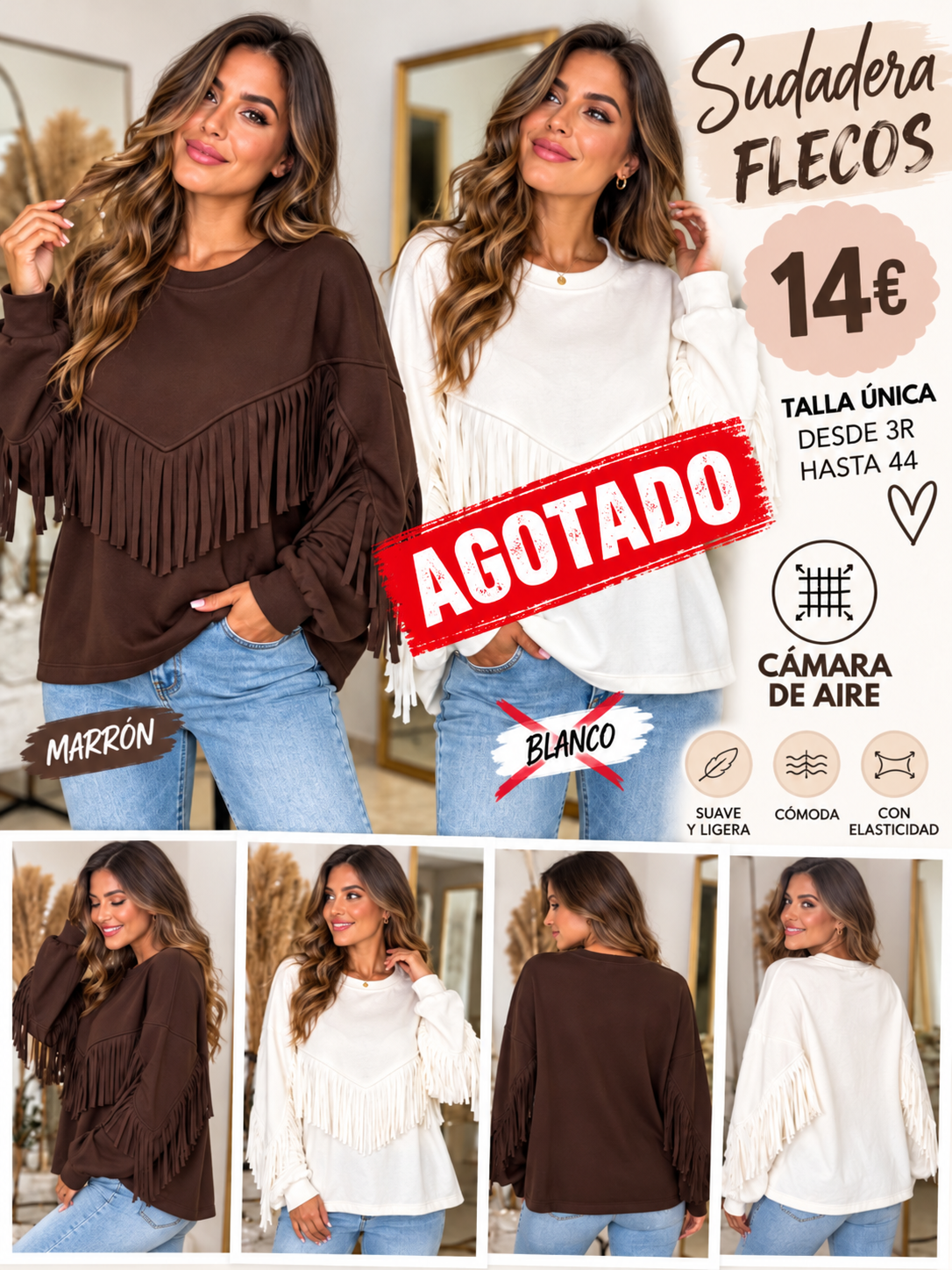 SUDADERA COWBOY