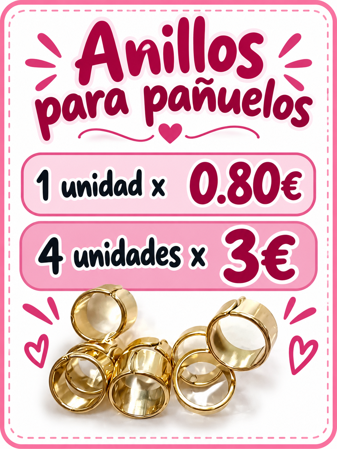 ANILLOS PAÑUELOS
