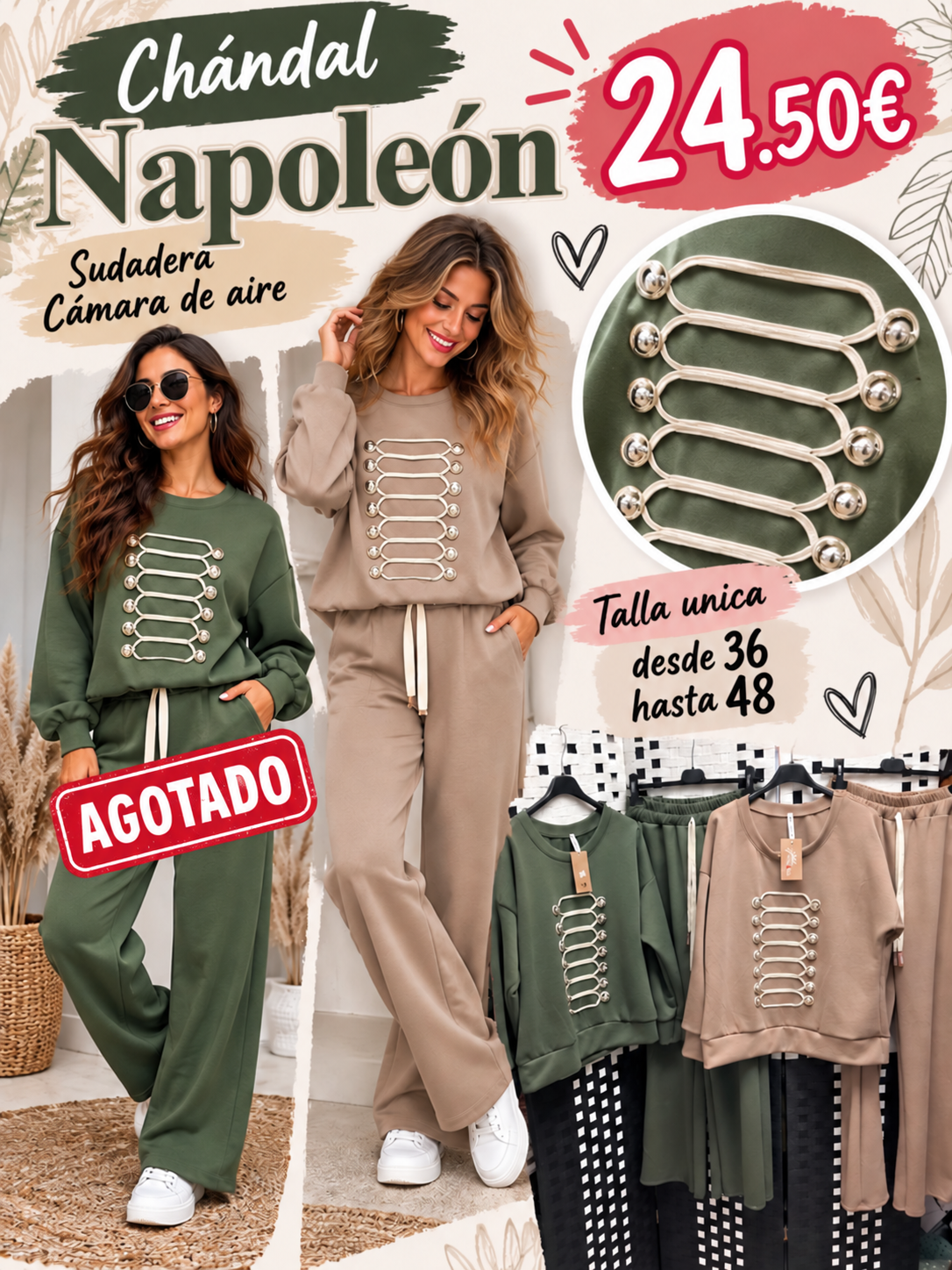 CHANDAL NAPOLEÓN SUDADERA