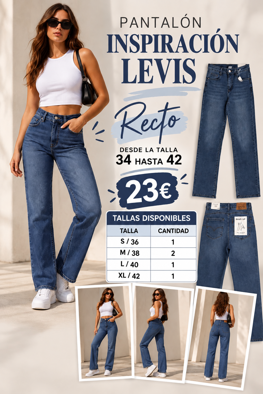 Pantalon inspiración Levis