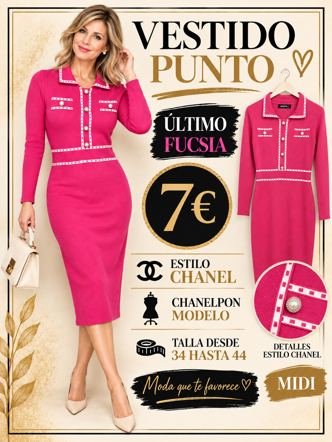 VESTIDO CHANEL