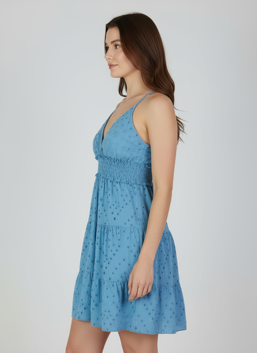 Vestido California Azul