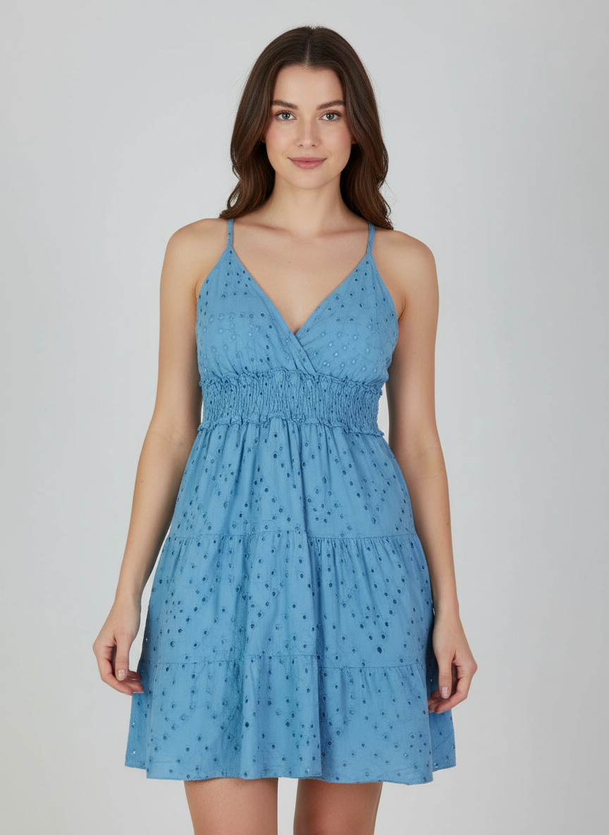 Vestido California Azul