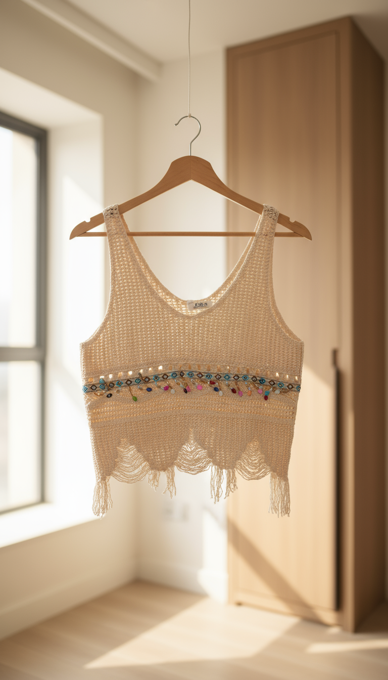 Top Tirantes Crochet