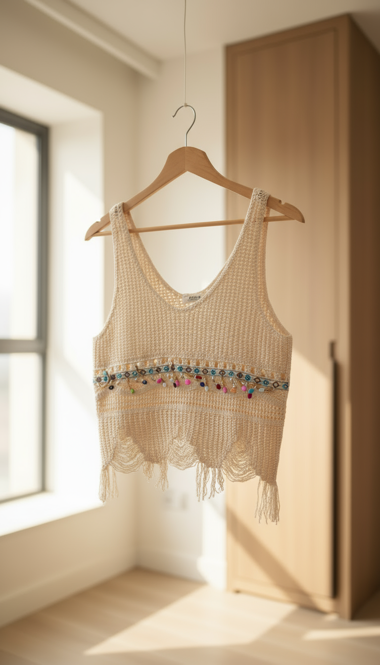 Top Tirantes Crochet