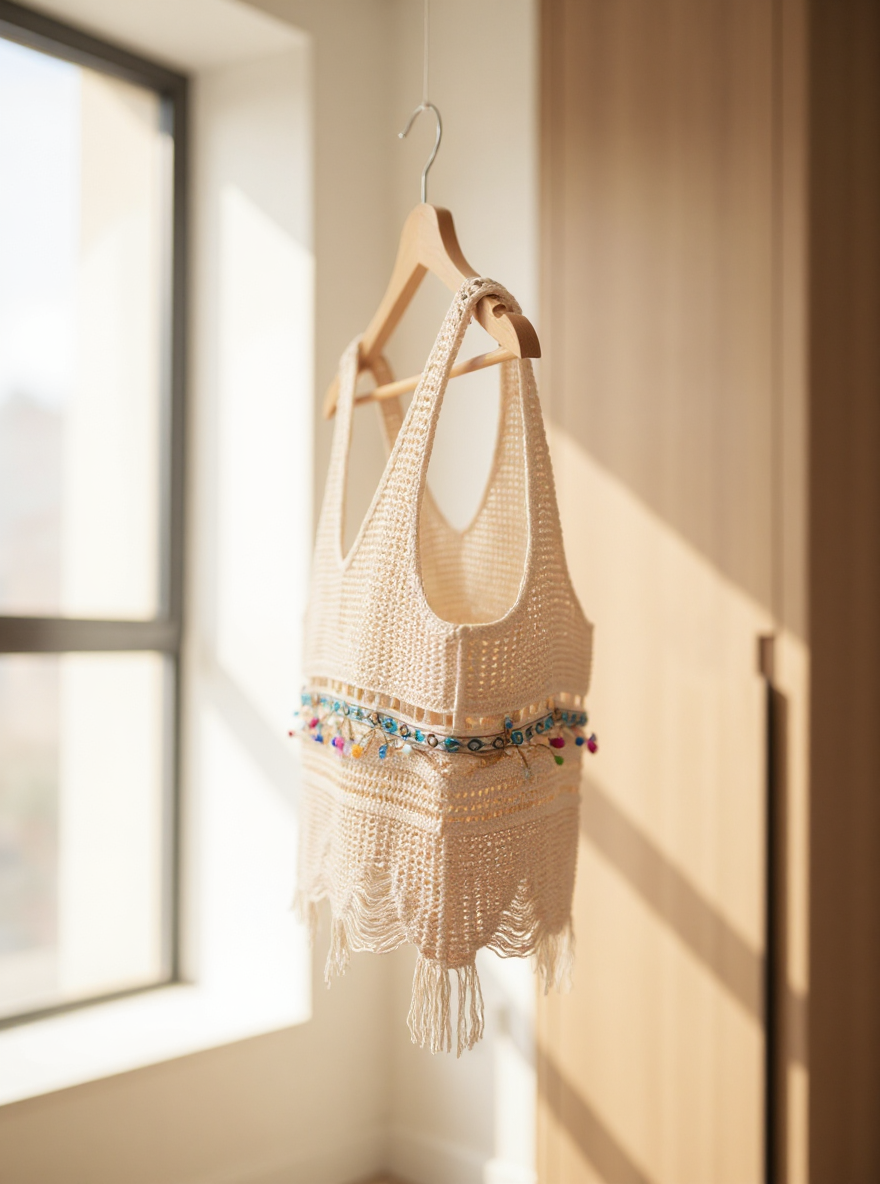 Top Tirantes Crochet