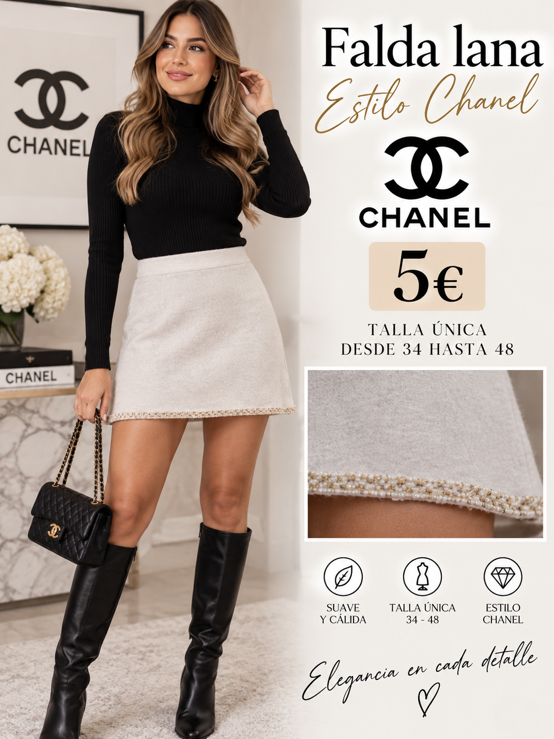 FALDA CHANEL