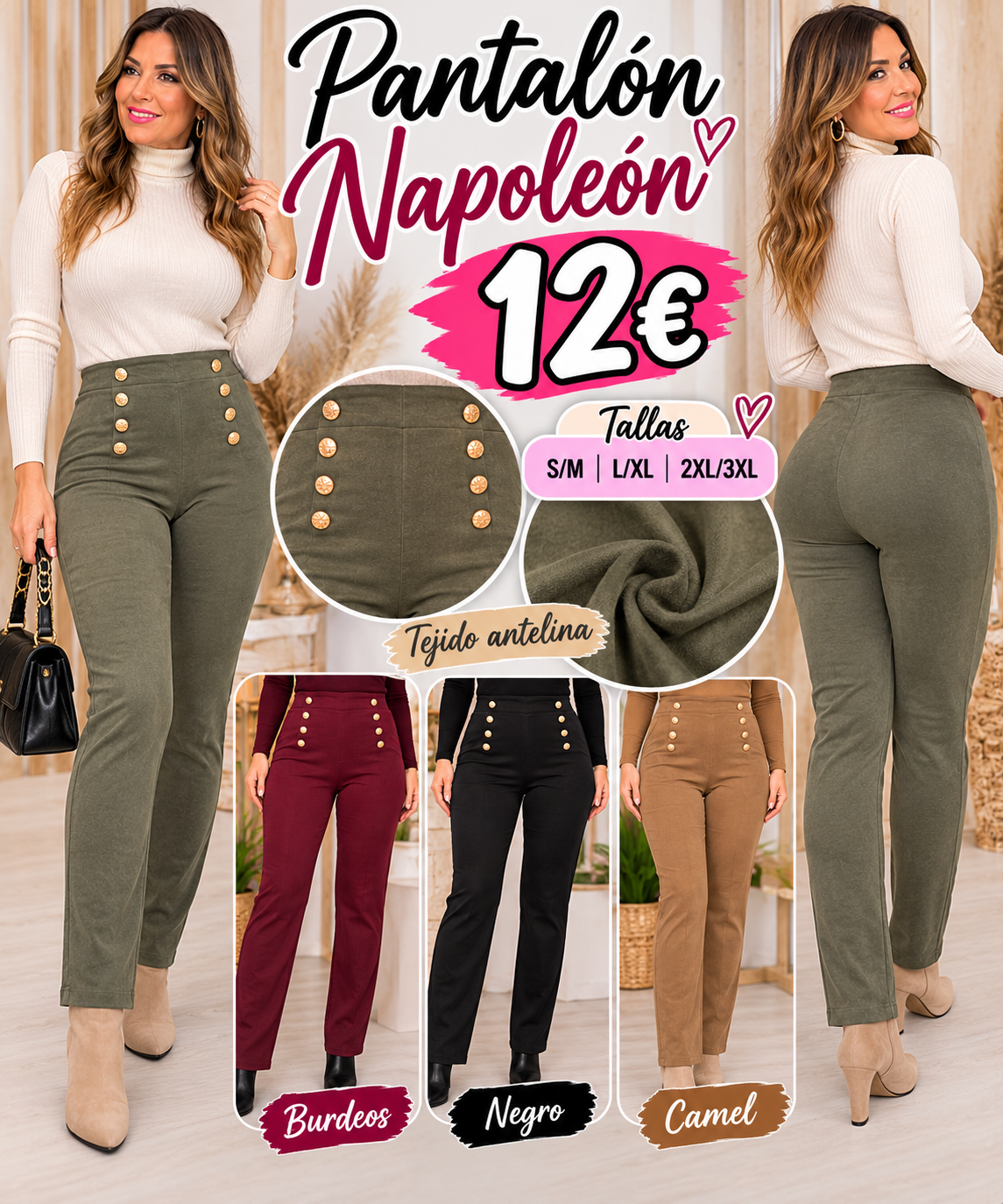 PANTALON NAPOLEÓN