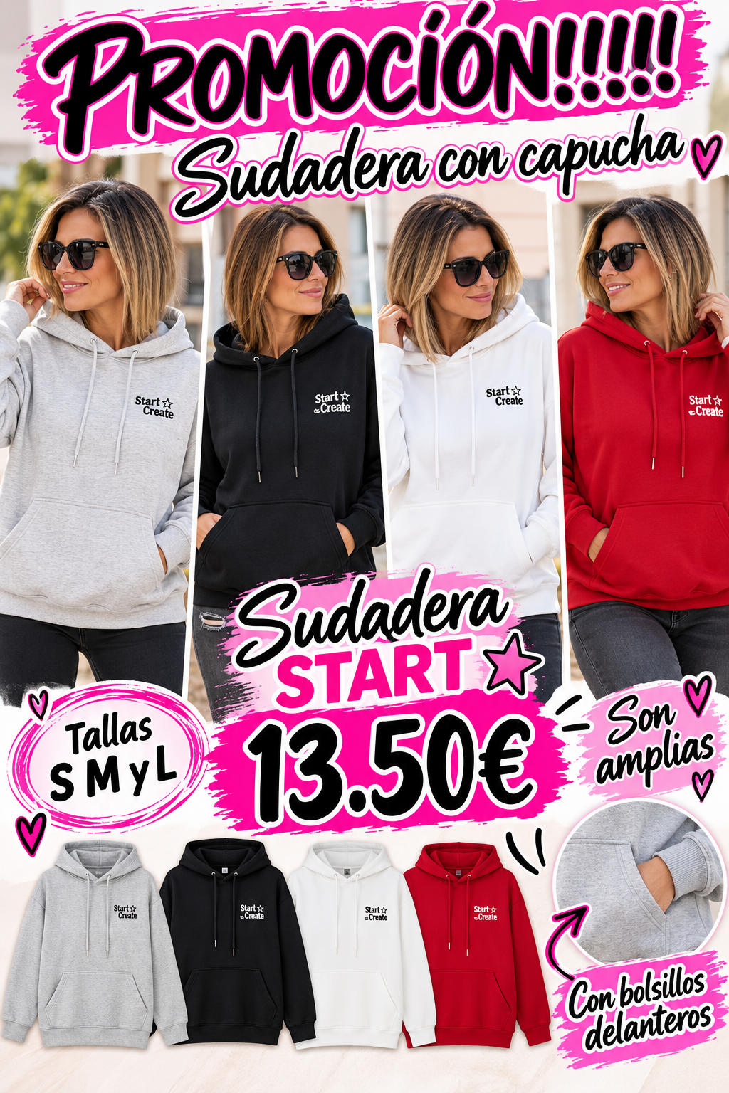 SUDADERA START